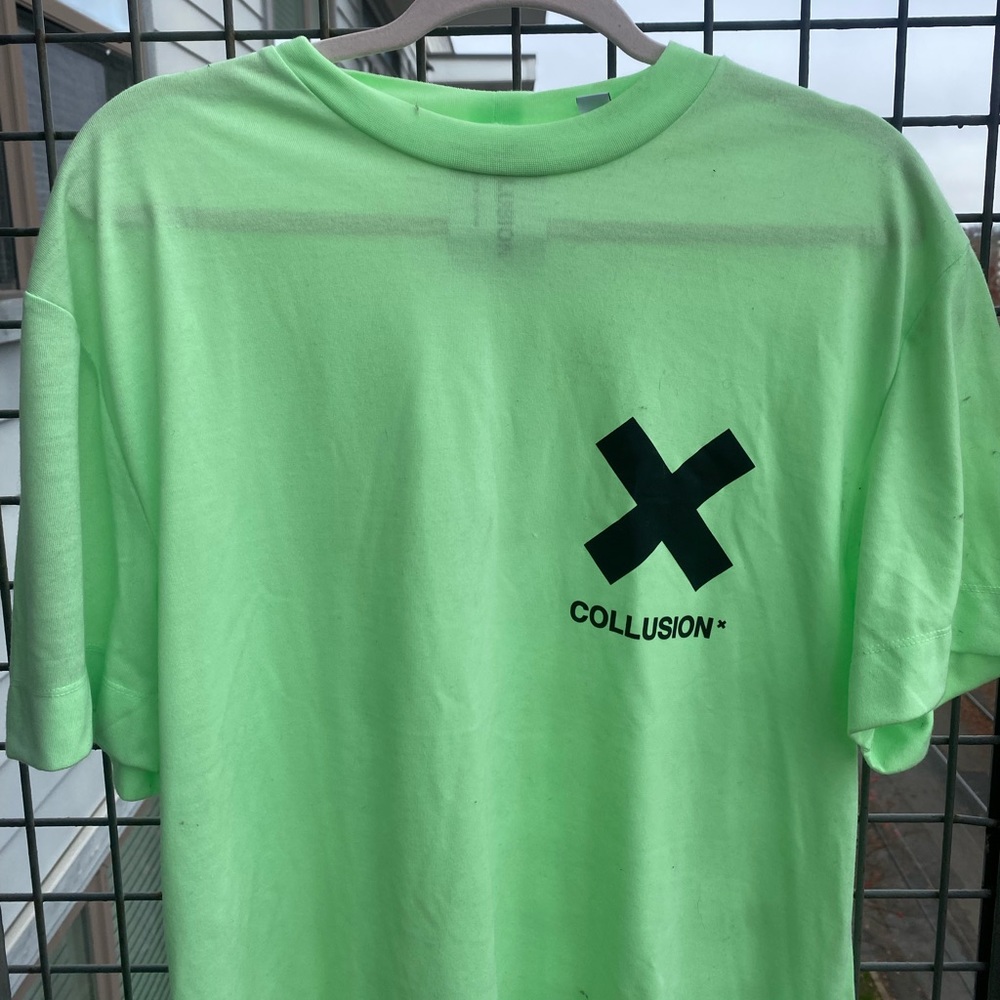 COLLUSION Unisex logo t-shirt